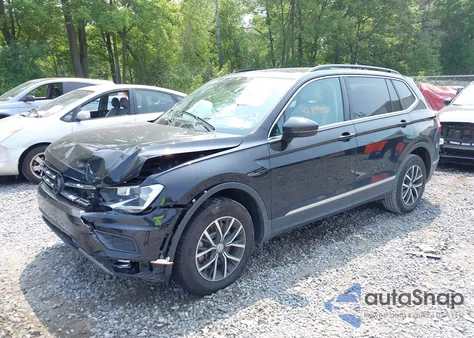 2021 Volkswagen Tiguan Se/Se R-Line Black/Sel from USA, damaged, VIN 3VV2B7AXXMM107360